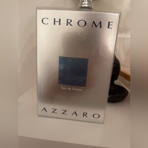 Chrome Azzaro Cologne 6.8 fl oz. New. Plastic not on box